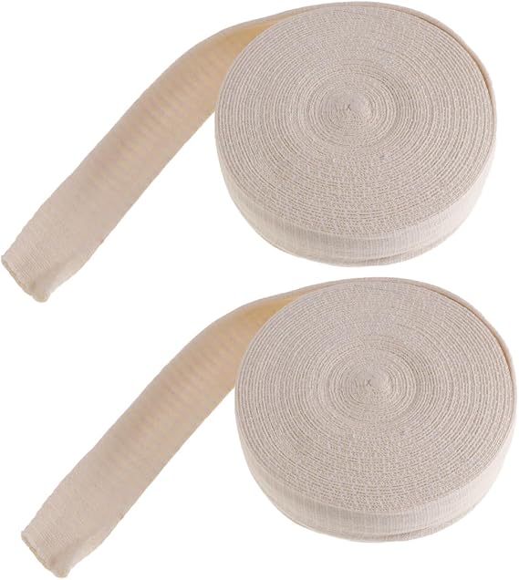 Elastic Cotton Plaster Socks Tubular Support Bandage Rolled Gauze Lightweight for Brace