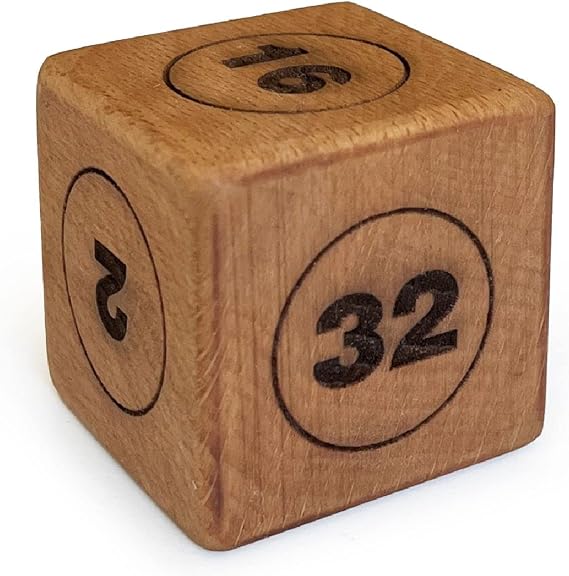 Shark Anatolia Ahşap Vido Zar Doubling Cube 45x45mm