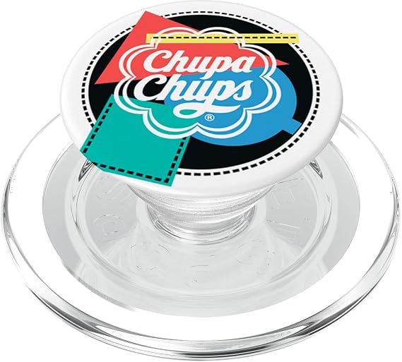 CHUPA CHUPS Memphis Logo PopSockets MagSafe PopGrip for iPhone