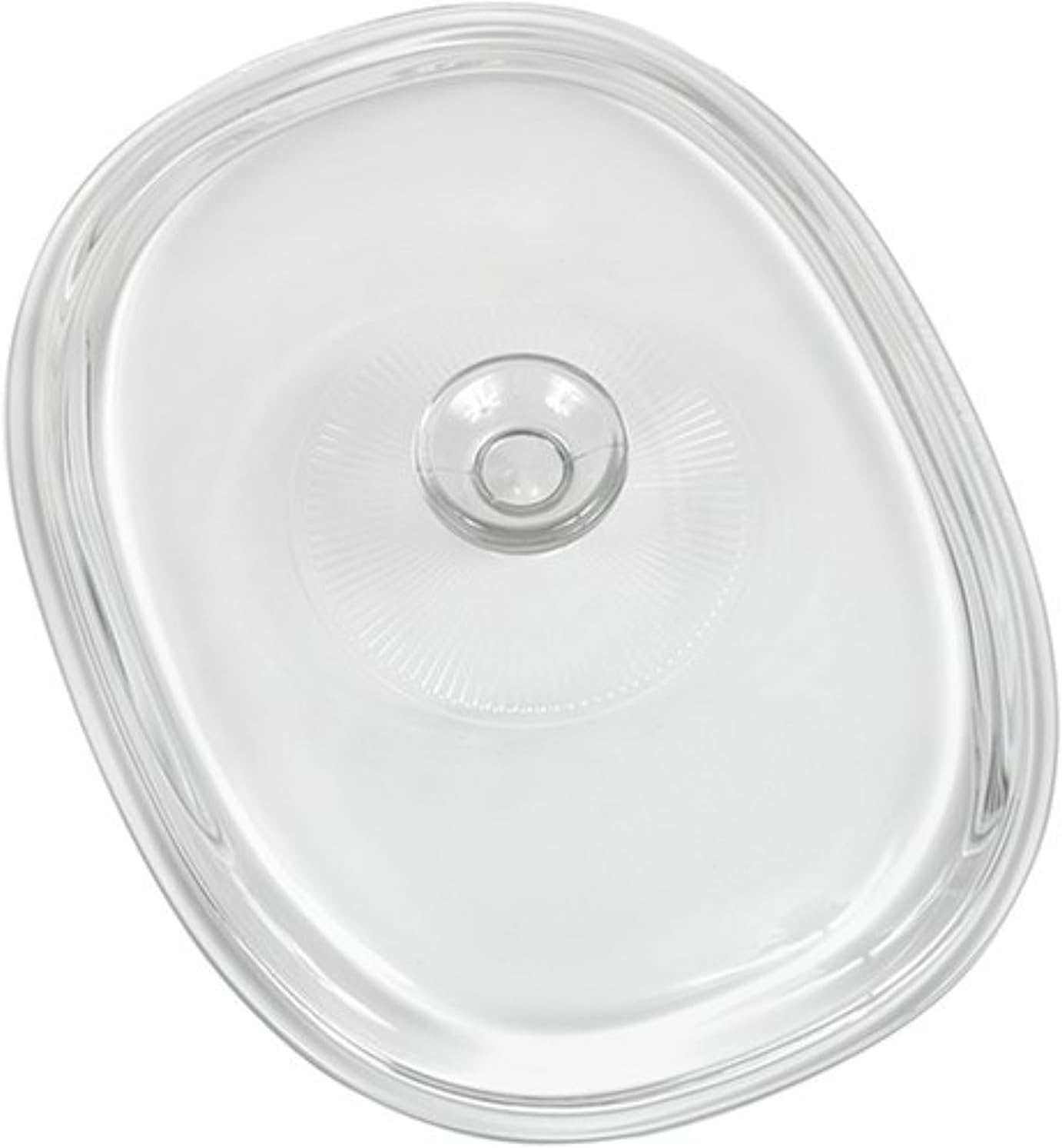 CorningWare French White 2-12-Quart Oval Glass Cover