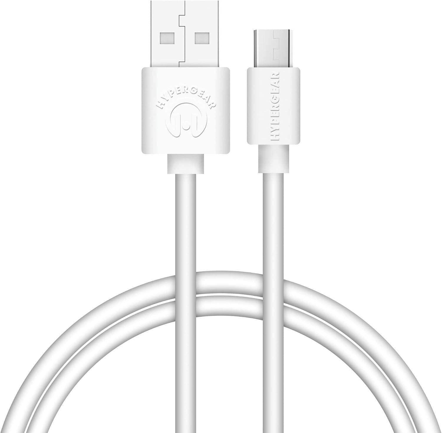 Hypergear Micro USB Charging and Synchronization Cable, White
