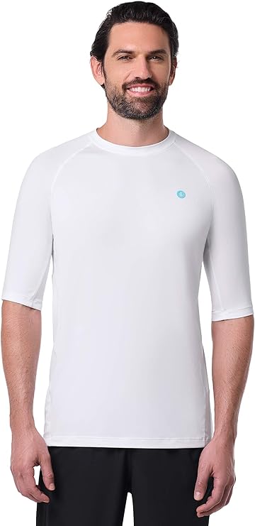 Men's Performance Short Sleeve Sun Shirt - UPF 50+ Sun Protection - Agility