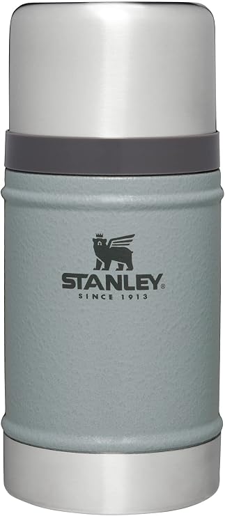 STANLEY Classic Legendary Classic Food Jar 24oz Hammertone Silver