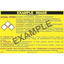 Ammonium Fluoride GHS Label - 2" x 3" (Pack of 25)