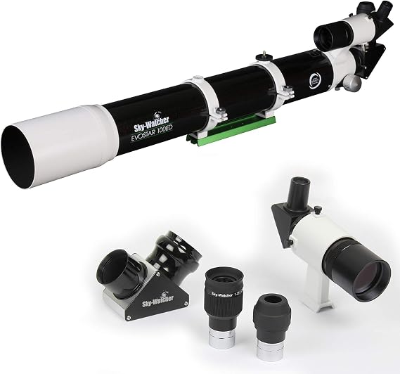 Sky-Watcher EvoStar 100 APO Doublet Refractor Compact and Portable Optical Tube for Affordable Astrophotography and Visual Astronomy