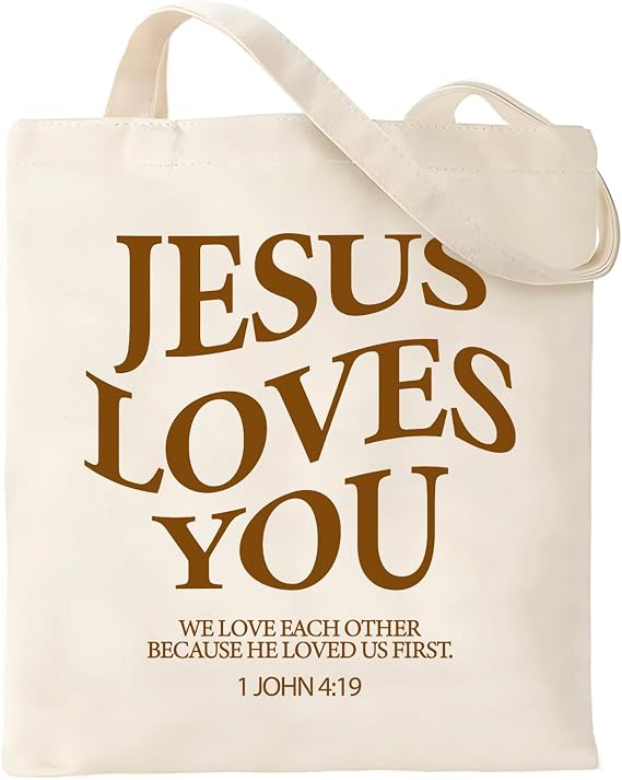 Aesthetic Canvas Tote Bag for Women Cute Cloth Trendy Tote Bags with Zipper Pockets Cotton Graphic Tote Bag