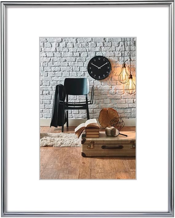 Hama sevilla picture frame, Silver/Matt, 29.7 x 42 Cm