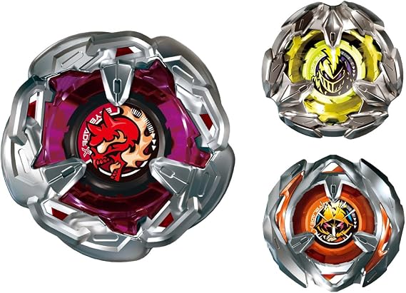 Takara Tomy Beyblade X BX-21 Hell's Chain Deck Set Metal