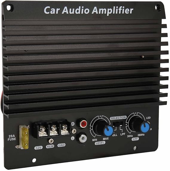 Car Amplifiers, Mono Amp, Subwoofer Amplifier, Suitable for Delive Hih Power Dynamic Sod and Excellent Reproduction