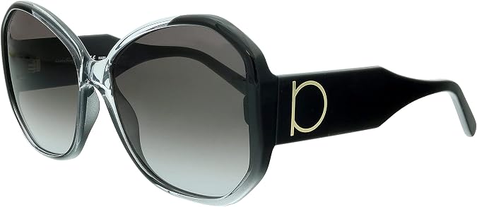 Salvatore Ferragamo Geometric Sunglasses SF942S 007 Gray Gradient 61mm 942