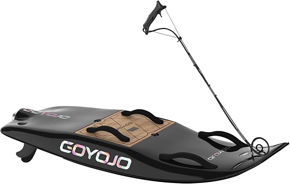 GOYOJO Electric Surfboard Pro/Sport/Carbon Edition 12KW/15KW Motor, IP67 Waterproof, 65+ km/h Speed, 75AH Battery, Tri-Fin Control (Black, Pro)