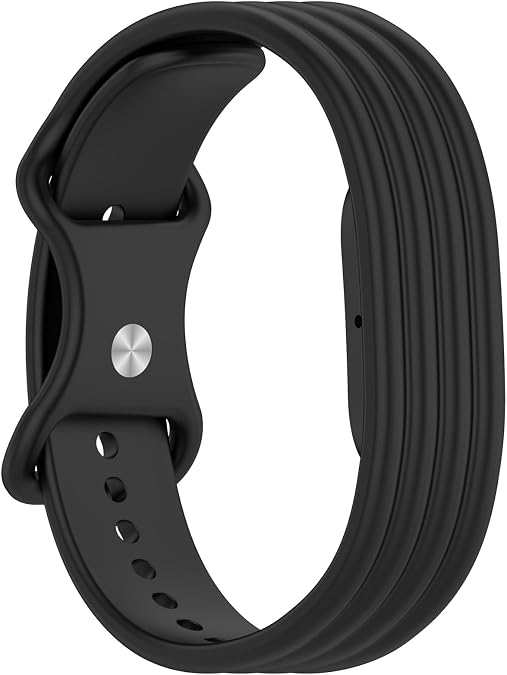 FTRONGRT Strap Compatible with Google Fitbit Air, Comfortable Soft Silicone Watch Replacement Wristband.