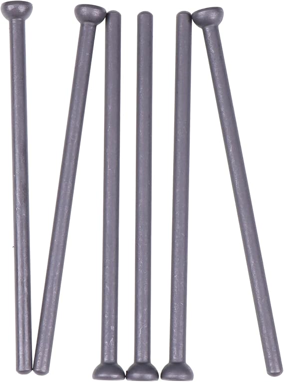 6Pcs Push Rod 16851-15110 1685115110 Replacement for Kubota Engine D722 D902 Tractor B7300HSD B7400HSD B7410D Utility Vehicle RTV900 Mower ZD1011 ZD1021 ZD18