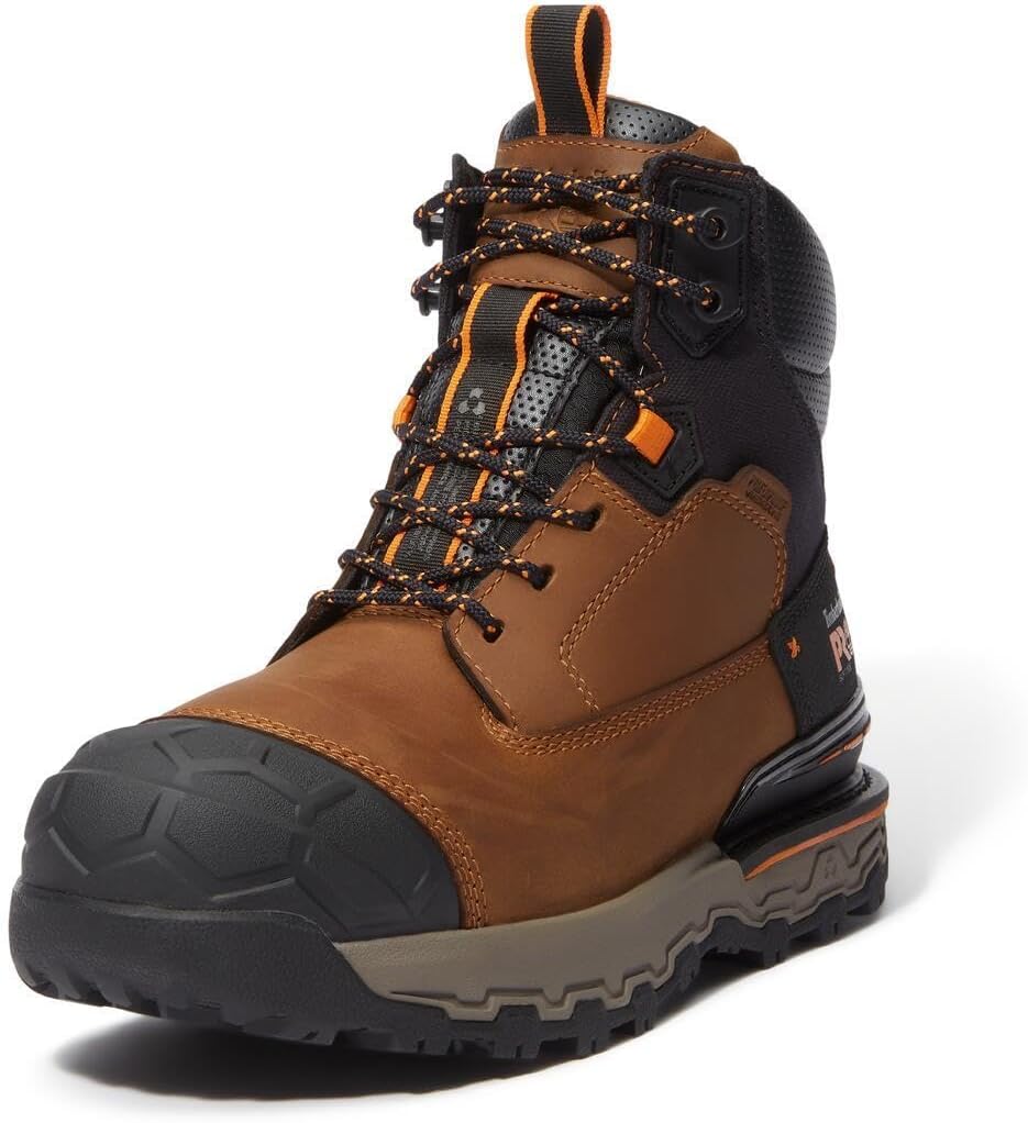 Timberland PRO メンズ Boondock 超軽量 6インチ ソフトトゥ 防水 インダストリアルワークブーツ