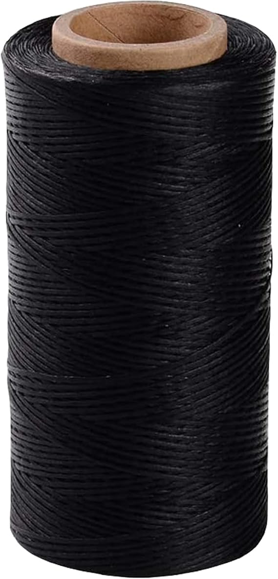 Waxed Thread, 150D 1mm Thick Strong Thread, Leather Sewing Waxed String
