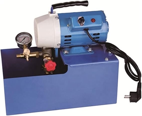 Electric Pressure Test Pump 2.510 MPa (3631450 psi), 0.20.5 HP, 180 L/H Flow, G12" Port Portable Motorized Hydrostatic Tester for Pipes & Valves (Working Pressure : 2.5MP 363psi)