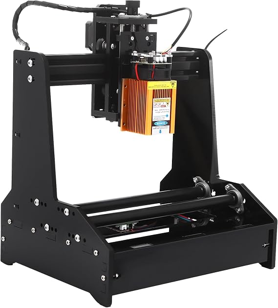 Engraving Machine,High Precision Engraving CNC Machine,Portable Carving Milling Engraving Machine for Stainless Steel, Can, Wood, Paper Tube Plastic
