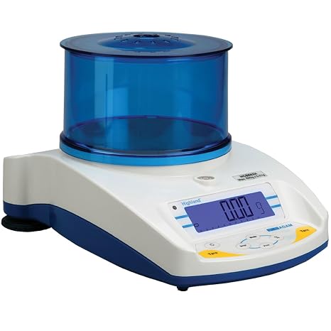 Adam Equipment HCB 3000 Highland Portable Precision Balance, 3kg Capacity, 1g Readability