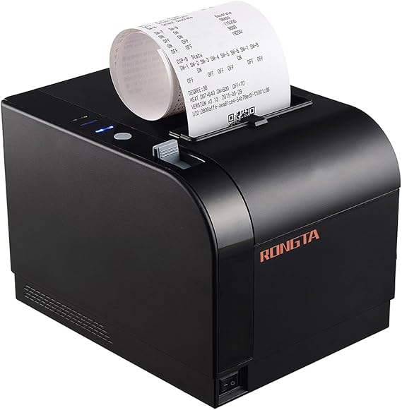 Rongta 80mm Thermal POS Receipt Printer Black