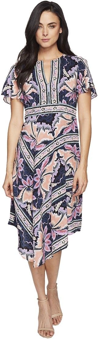 Nanette Lepore Women's Primavera Dress Black Multi Dress