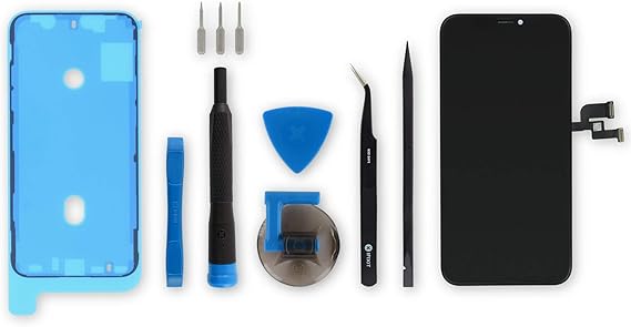 iFixit Screen Compatible with iPhone Xs - Repair Kit - Black