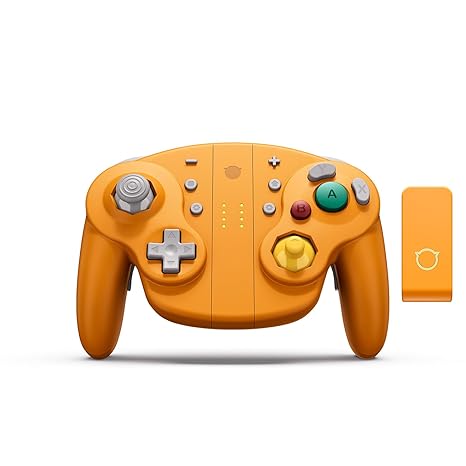 NYXI Wizard 2 Wireless Switch Controller, TMR Hall Joystick Wireless Controller, NFC, Adjustable Triggers, Programmable Buttons, 6-Axis Gyro, HD Rumble for Switch/NGC/PC