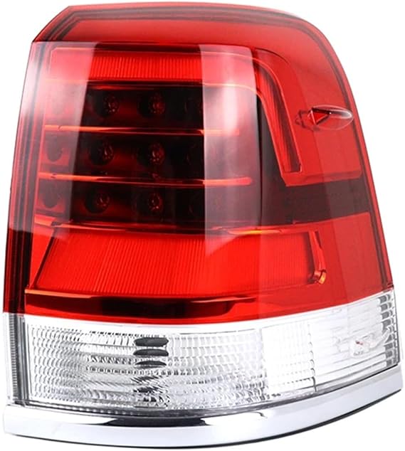 Compatible For Toyota Land Cruiser LC200 2016 2017 2018 2019 2020 Car LED Tail Light Tail Lamp Stop Rear Brake Lamp Taillights Assembly(Outside Right)