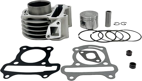 47mm Big Bore Kit GY6 50cc to 80cc Scooter Moped 139 QMB 139QMB Cylinder Piston Rings