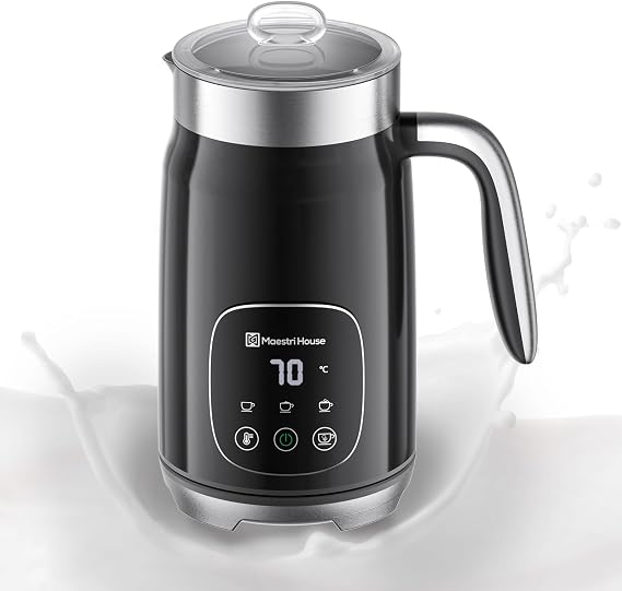 Maestri House Electric Milk Frother 400ml Smart Touch