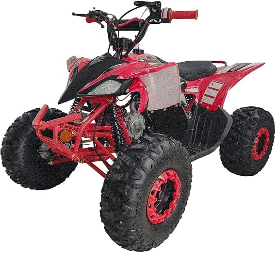 HHH Sport Style ATV 125cc ATV Platinum ATV CT 125-C is Fully Automatic 125cc Four wheeler ATV with Reverse and Strong Tires and Matching Rims Vit/ta/cool (Red, Blue & Black color to choose from)