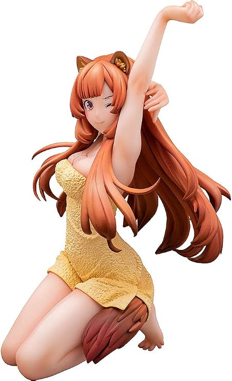 Chara-Ani The Rising of the Shield Hero: Raphtalia (Hot Spring Version) 1:7 Scale PVC Figure, Multicolor