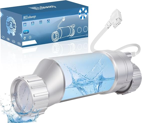 T-9 Salt Cell Replacement Fit for Hayward W3T-Cell-9 AquaRite AquaTrol & More Salt Water Pool Up to 25K Gallon -