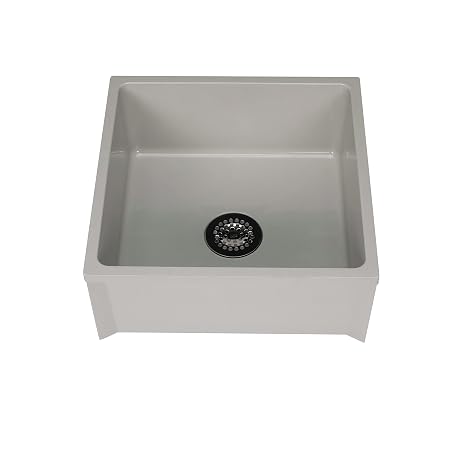 Zurn Z1996-24 Z1996 24" x 24" Mop Basin with PVC Drain Assembly