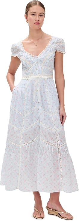 LOVESHACKFANCY Women's Aurela Dress
