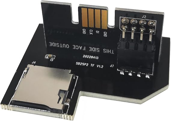 Micro SD Card Adapter for Gamecube Serial Port 2, SD2SP2 PRO | For GameCube DOL-001 Only, Plug & Play, Requires PicoBoot Or Xeno & Swiss, Supports SDLoad & Homebrew, Not For Wii Or DOL-101