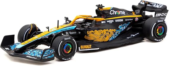 MCL36#3 Daniel Ricciardo Formula One F1 Abu Dhabi GP (2022) "Global64 Series 1/64 Diecast Model by Tarmac Works T64G-F041-DR3