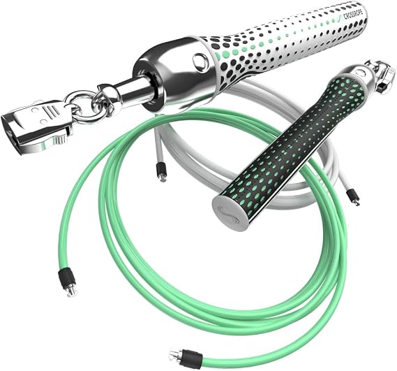 Crossrope Jump Rope Get Lean Set - Speed Rope and Strength Rope