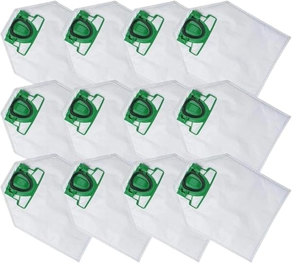 12PCS Vacuum Cleaner Bags ,Compatible for Vorwerk,Compatible for Kobold, VK 200 - Premium Vacuum Cleaner Bags for VK 200 VK200 FP