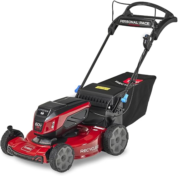 Toro 60V MAX* 22 in. Recycler® w/Personal Pace® Lawn Mower - Battery/Charger Not Included
