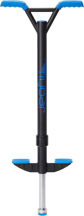Flybar Velocity Pro Pogo Stick Medium - Ages 9 & Up, 80 to 160 Lbs (Blue)