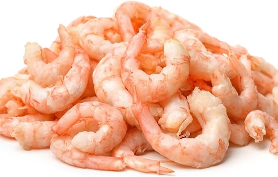 Premium Frozen Cooked Peeled Jumbo Prawns, 450g (1 Pack)