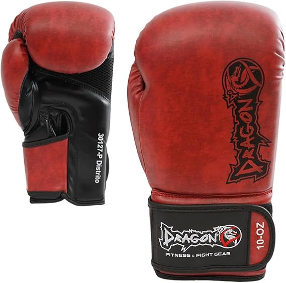 Distrito Boks Eldivenleri Muay Thai Kickboks Sparring Erkek Kadın Boks Torbası Punching Eldiveni, Kickboks Eldiveni MMA Dövüş Sporları Antrenman Siyah Yetişkin 10 12 14 Oz Muay Thai Boks Eldivenleri