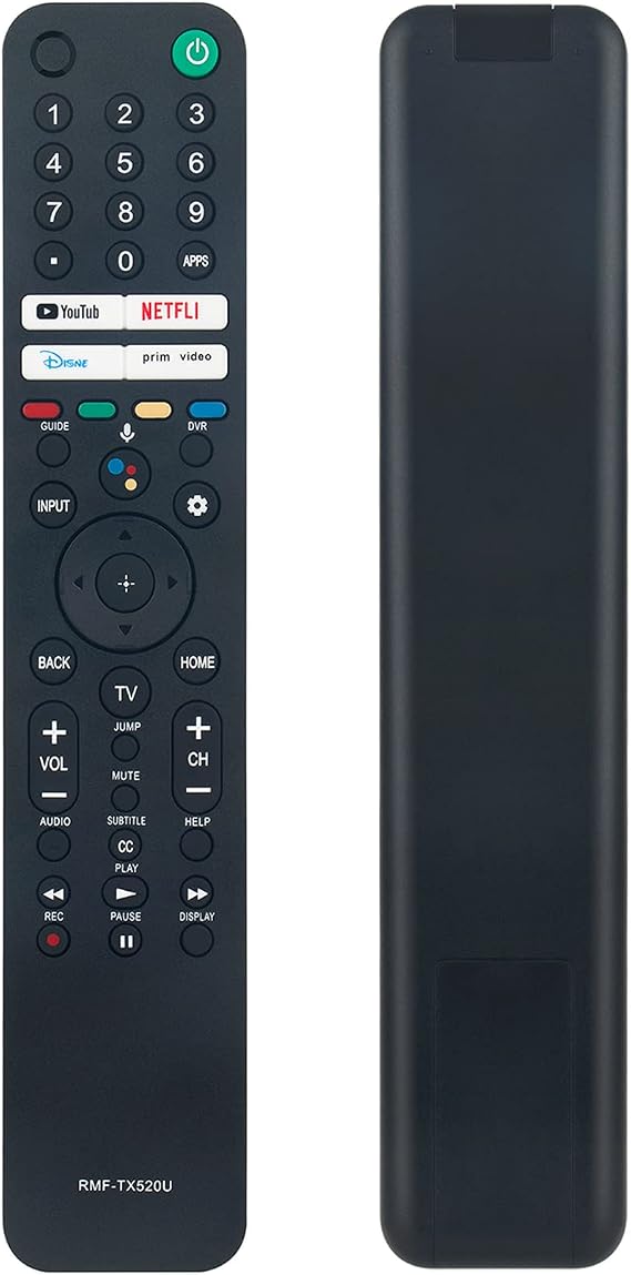RMF-TX520U Voice Remote Control Replace fit for Sony BRAVIA TV KD-55X80J
