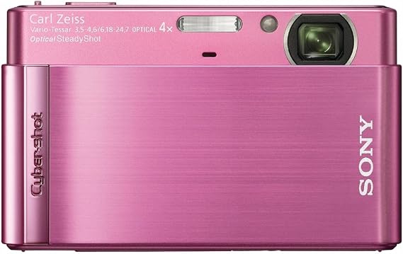 Sony Cyber-shot DSC-T90 12.1 MP Digital Camera with 4x Optical Zoom and Super Steady Shot Image Stabilization (Pink)