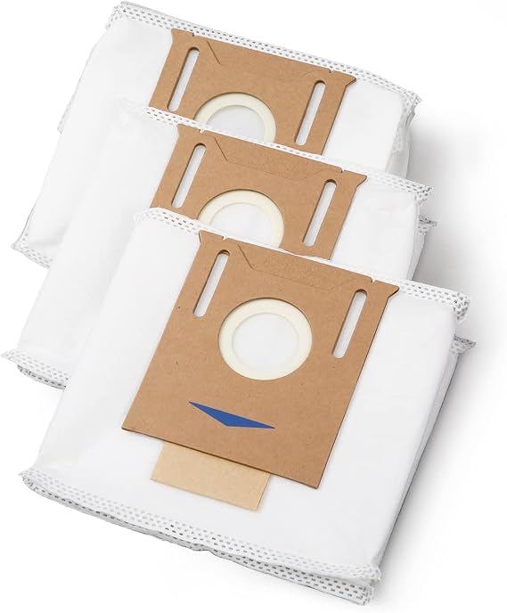 ECOVACS Disposable Dust Bag Deebot, Works with N10 Plus/ N8 Pro Plus / T9 Plus Robot Vacuum and Mop Cleaner, up to 30 Days of Dirt and Debris