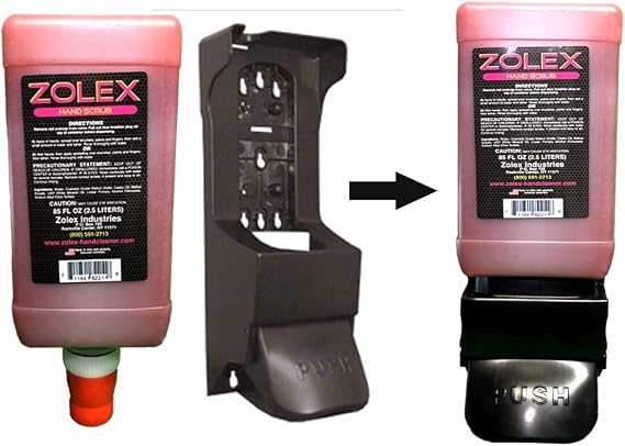 Zolex Cherry Hand Scrub with Pumice for Hard Working Hands | Dispenser Available | Stain Remover for Heavy Duty Workers | Grease Remover for Mechanics - 2.5L
