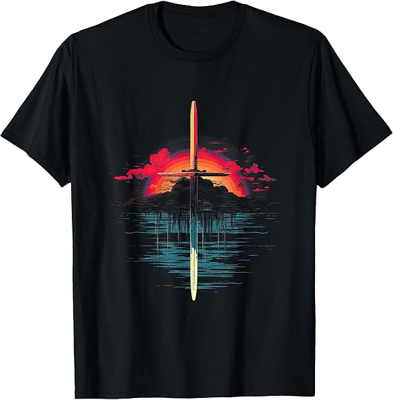 Sword Weapon Artwork T-Shirt