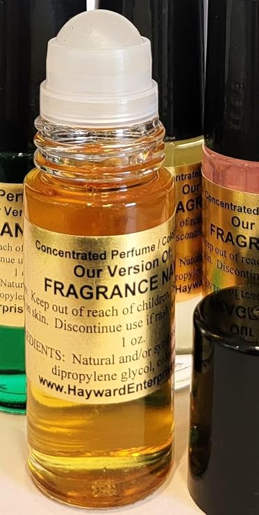 HYWD Enterprises Cologne Oil Comparable to LIGHT BLUE LIVING STROMBOLI for Men, Fragrance Rendition, Eau de Parfum, 1 oz. (30ml) Glass Roll on