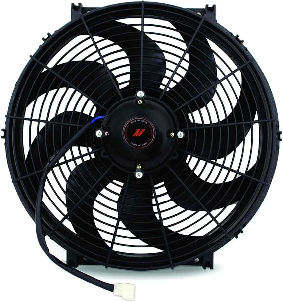 Mishimoto MMFAN-16HD Race Line, High-Flow Fan, 16" Black