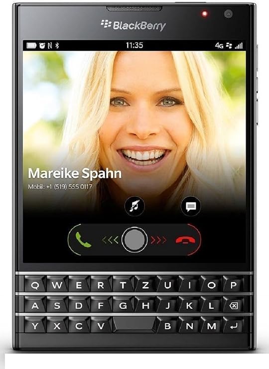BlackBerry Passport Factory Unlocked Cellphone, 32GB, Black
